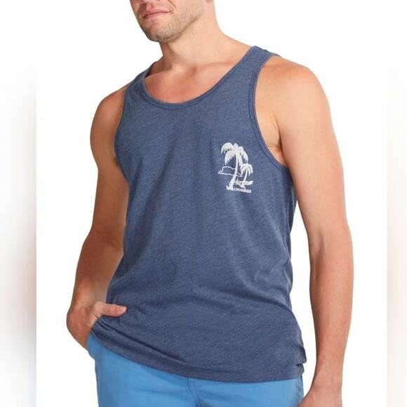 Chubbies Men’s XL Blue The Relaxer Weekend Has Arrived Graphic Tank Top K23-13 - Picture 1 of 9